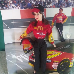 bill elliott barbie doll
