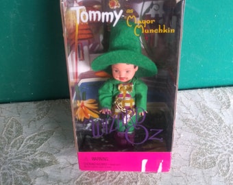 Mattel 1999 Zauberer von Oz Tommy als Mayor Munchkin Doll Freund der Kelly doll