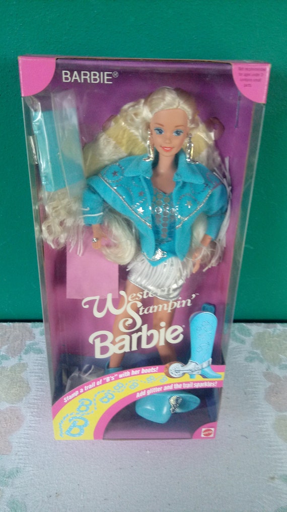 barbie western stampin