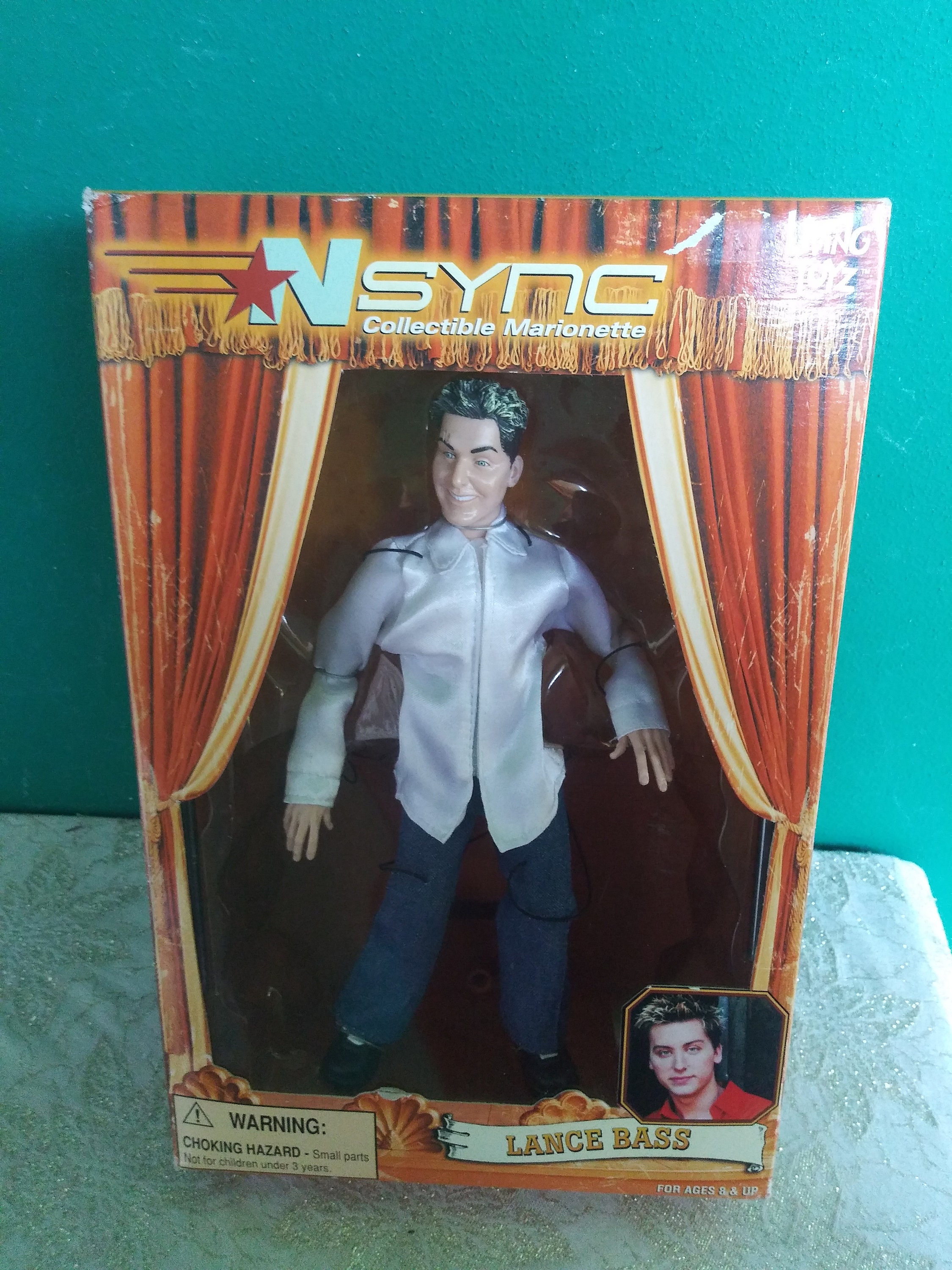 NSYNC Lance Bass Doll on Tour 2000 Collector s Edition