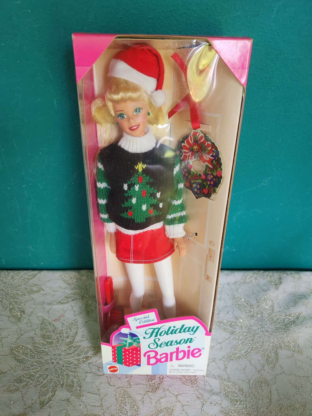 Mattel Holiday Season Barbie Doll Vintage Etsy