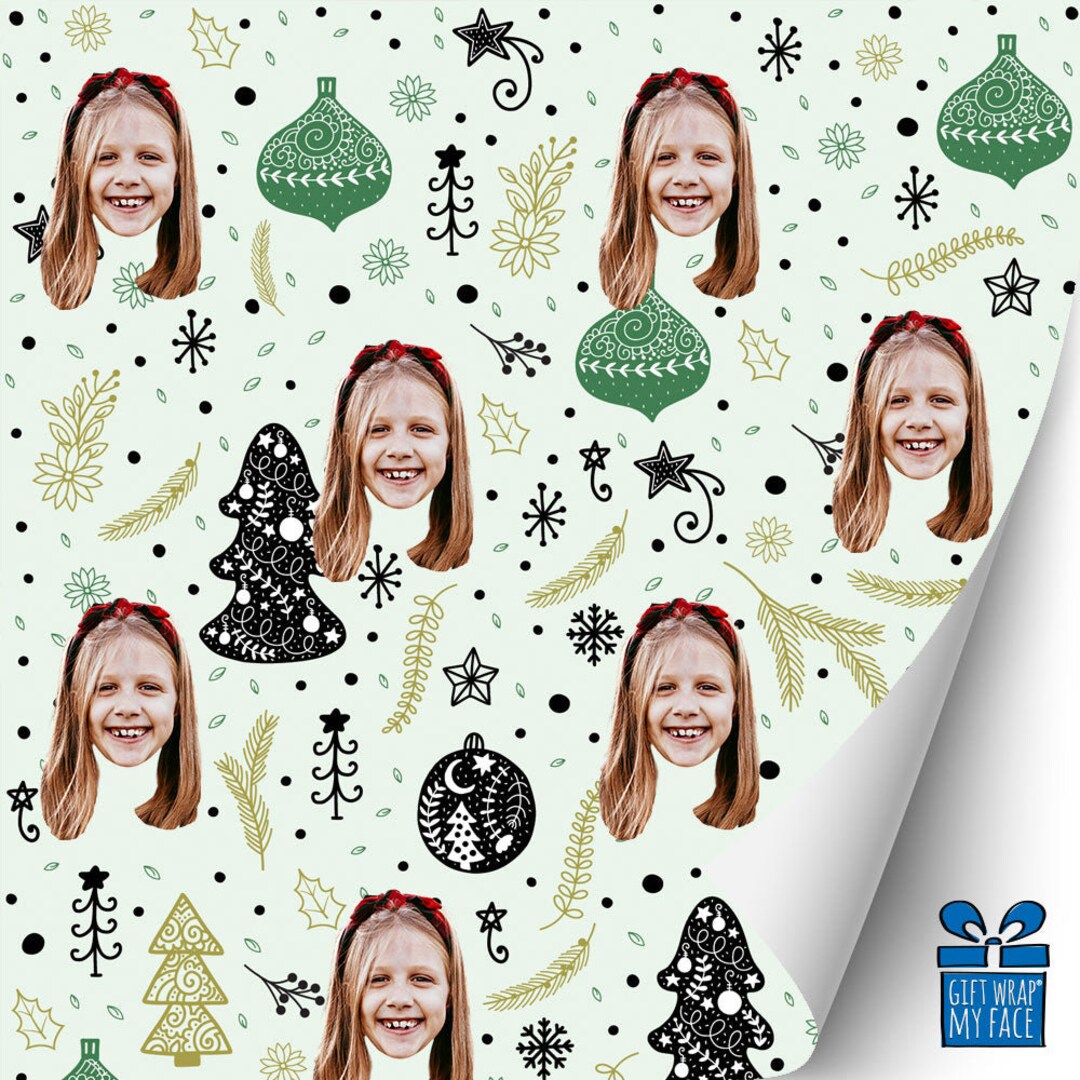 Gift wrap 2024 my face