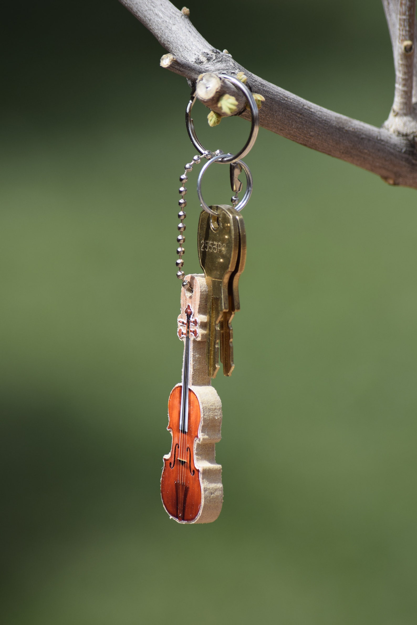 Violin Keychain. Musical Instrument Keychains. Violin Etsy