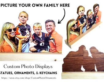 Custom Photo Statue: Personalized Picture Display, Sport Plaque Trophy