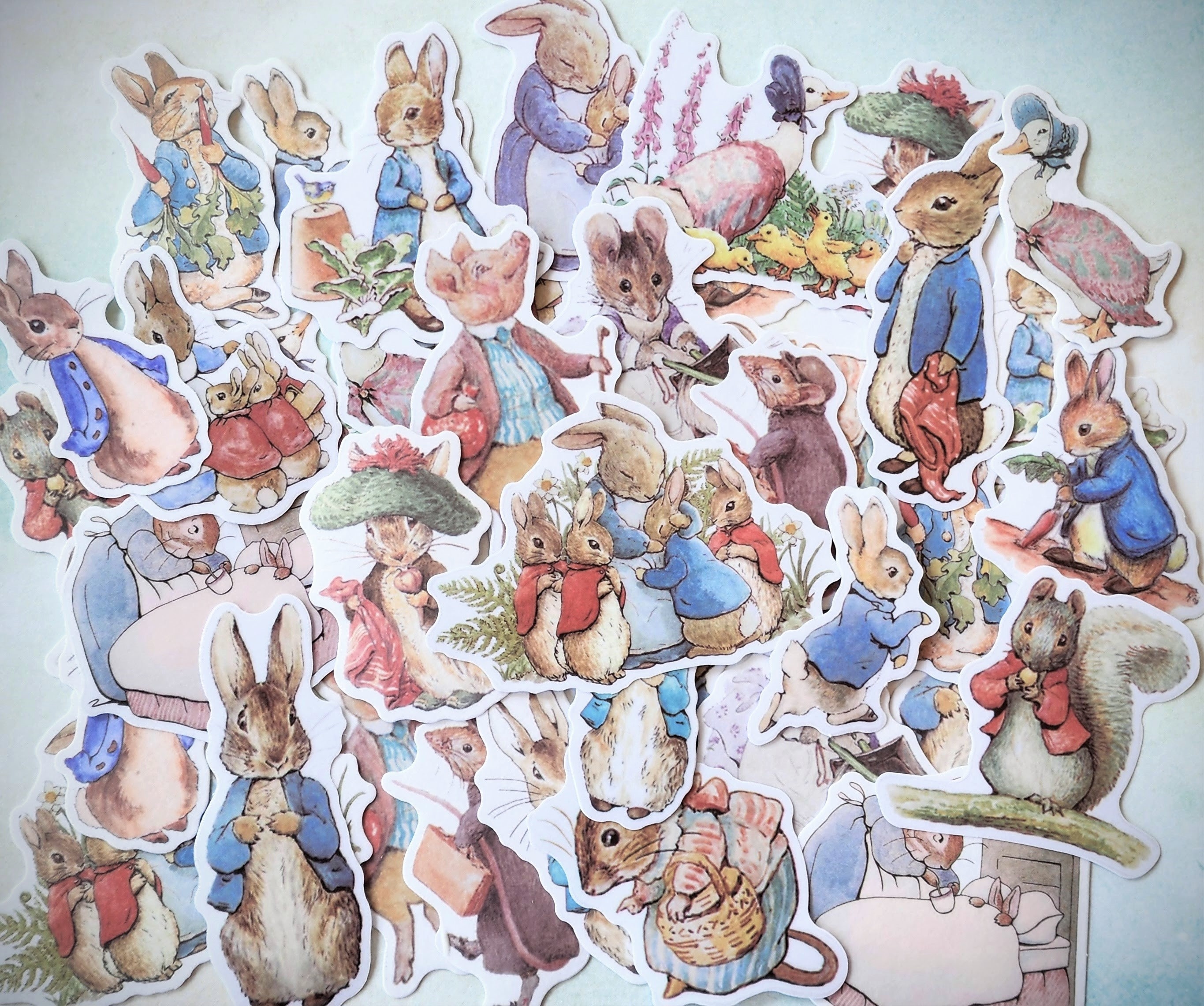 Beatrix Potter Prints Set of 4. Nursery Decor. Nursery Wall Art. Peter  Rabbit Peter Rabbit Nursery Wall Decor. Gender Neutral Nursery Decor