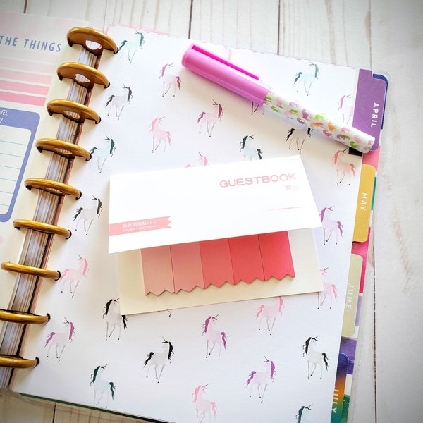 Sticky Tabs for Books Etsy