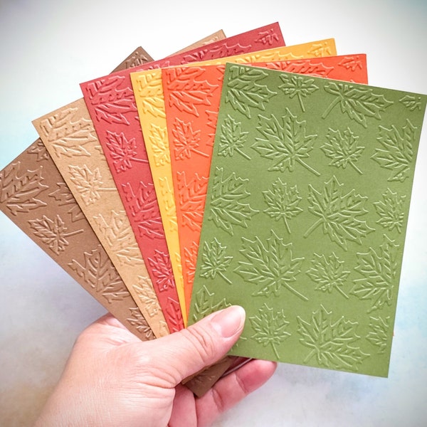 Embossed Card Stock Etsy