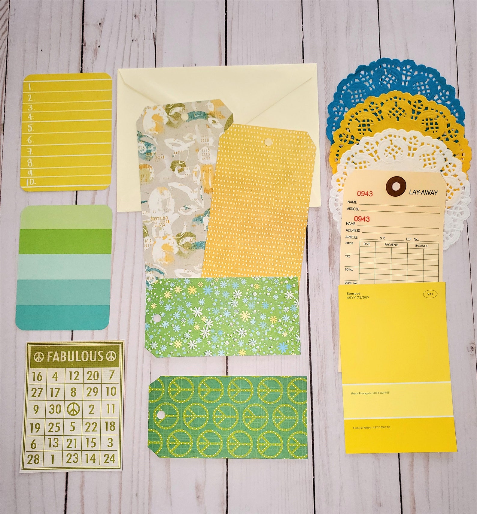 Spring ephemera Spring Paper Pack Loaded Pocket Vintage Etsy