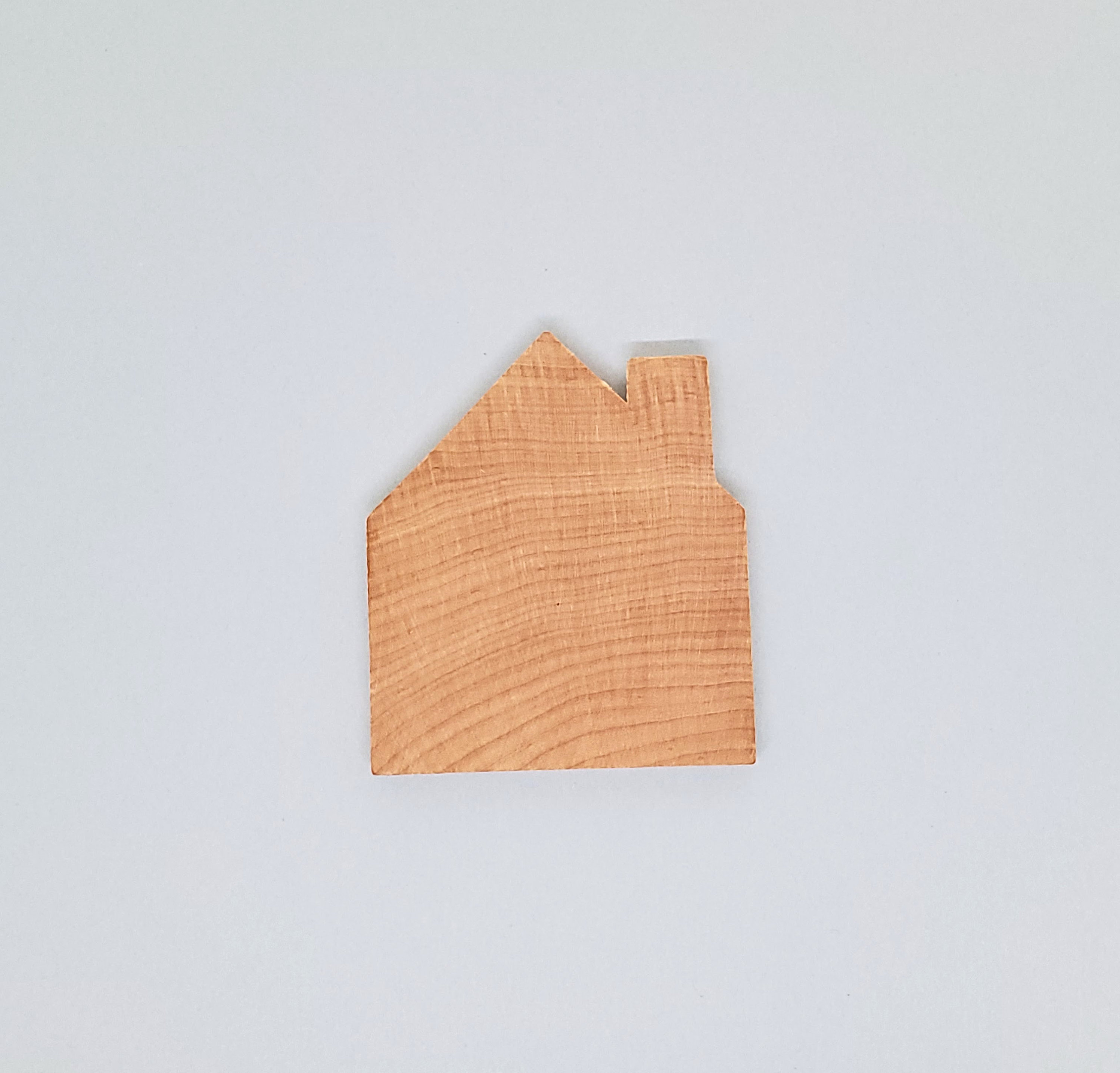 Wood House Cut Out 3pc Wood House Wood House Shape Raw Etsy