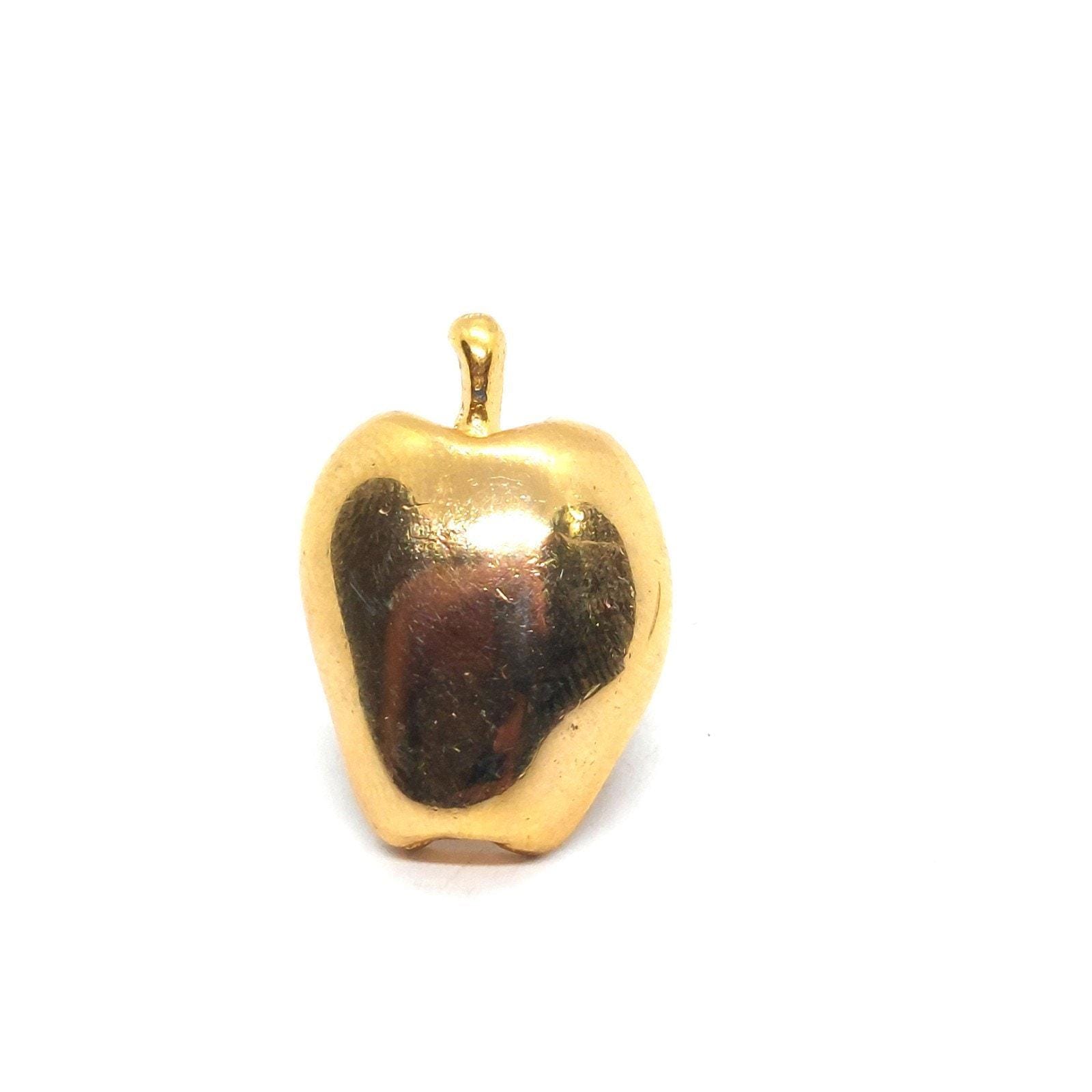 Vintage Golden Apple - Etsy