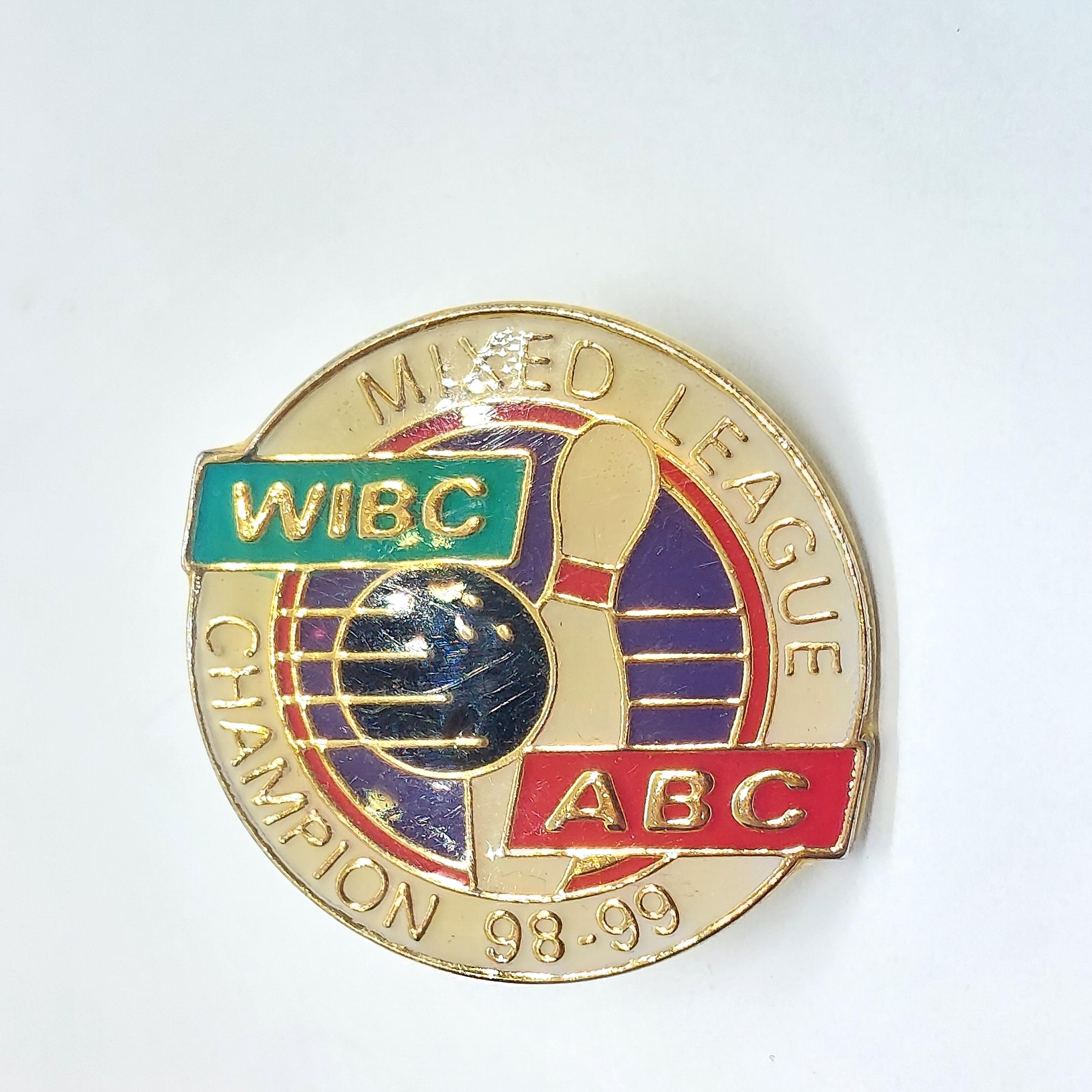Wibc Abc Bowling Pin - Etsy