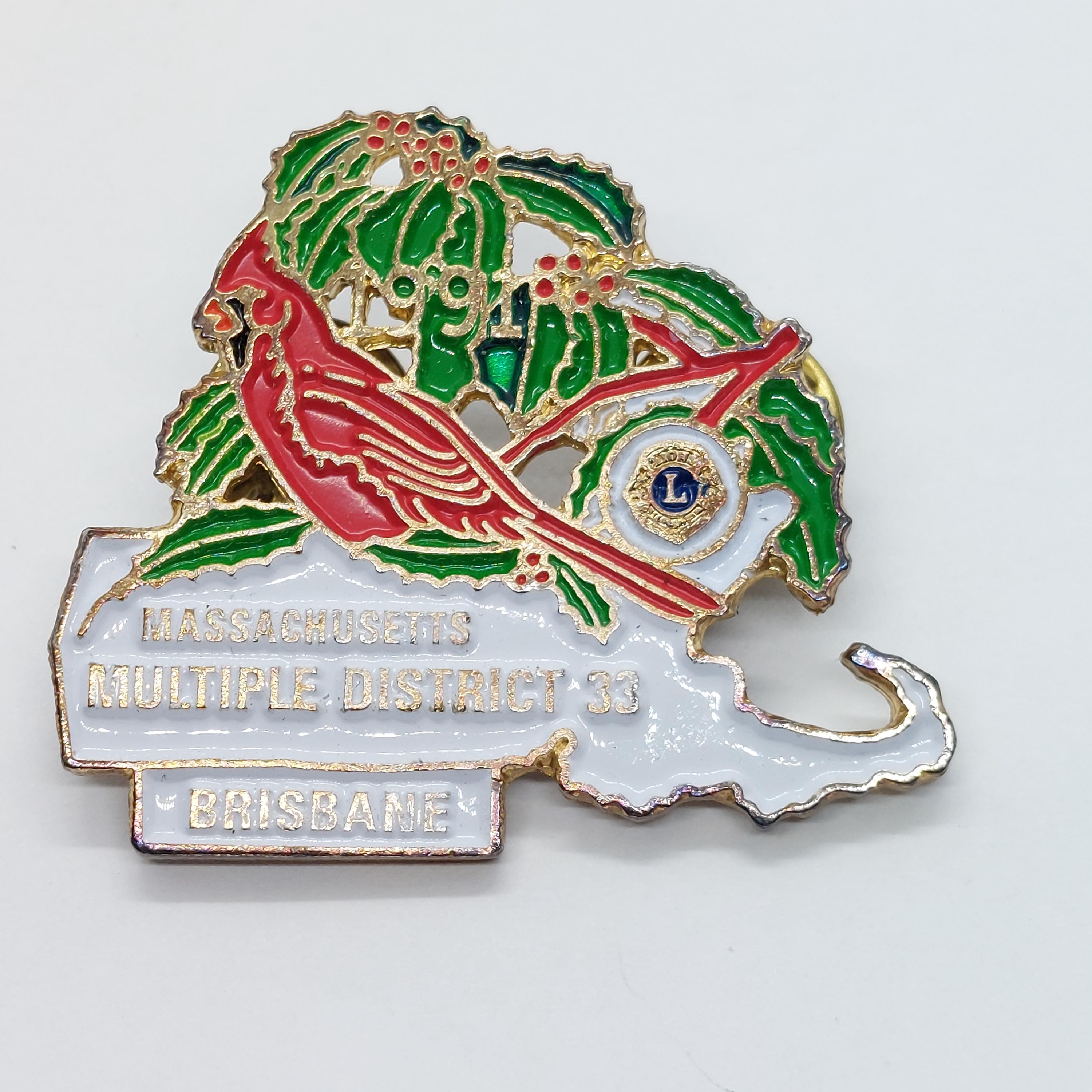 Broche Club 33 - épingle Vintage, Occasion