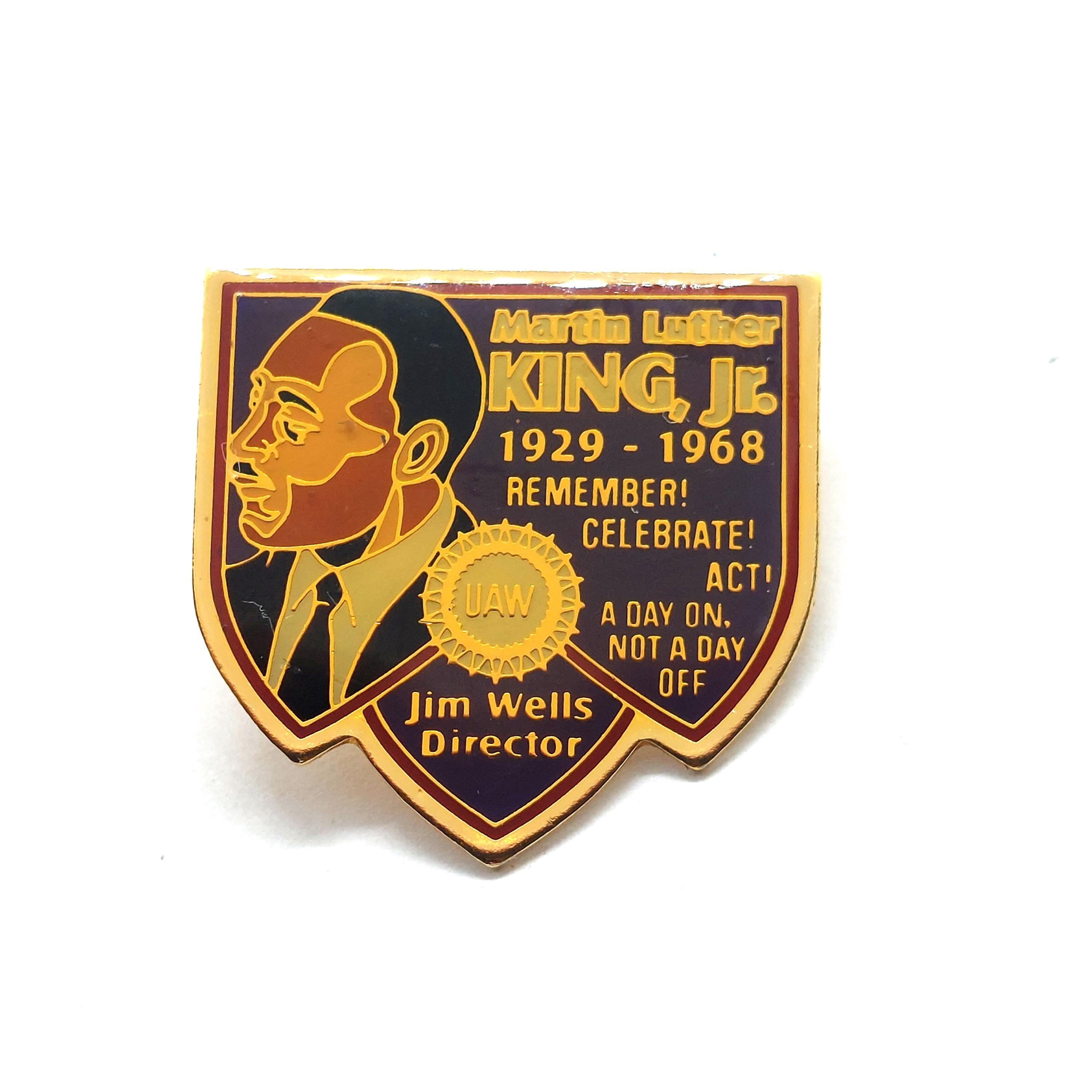 Martin Luther King Jr 1929-1968 UAW Jim Wells Director Civil