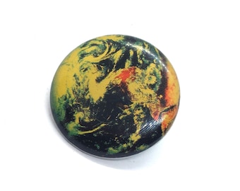 Earth Globe Environmental Awareness Lapel Pin Save The Planet Green Earth VTG