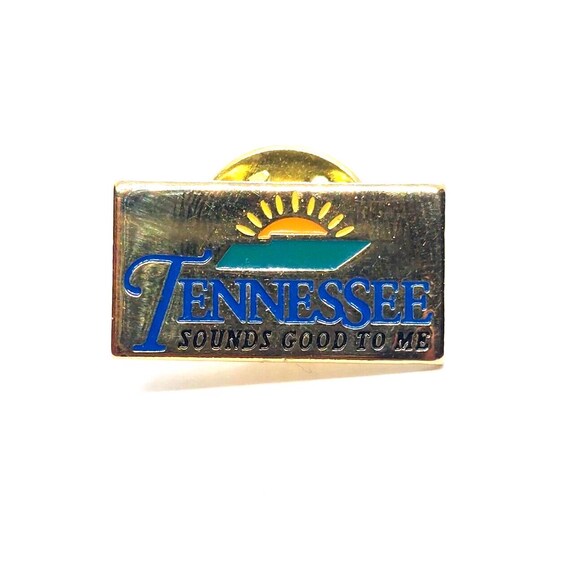 Tennessee Sounds Good To Me Pin Souvenir Lapel Enamel Collectible