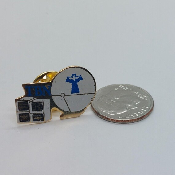TBN Trinity Broadcasting Network Pin Lapel Enamel… - image 2