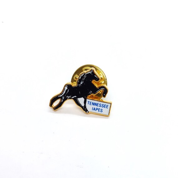 Tennessee IAPES Horse Mustang Pin Lapel Enamel Collectible