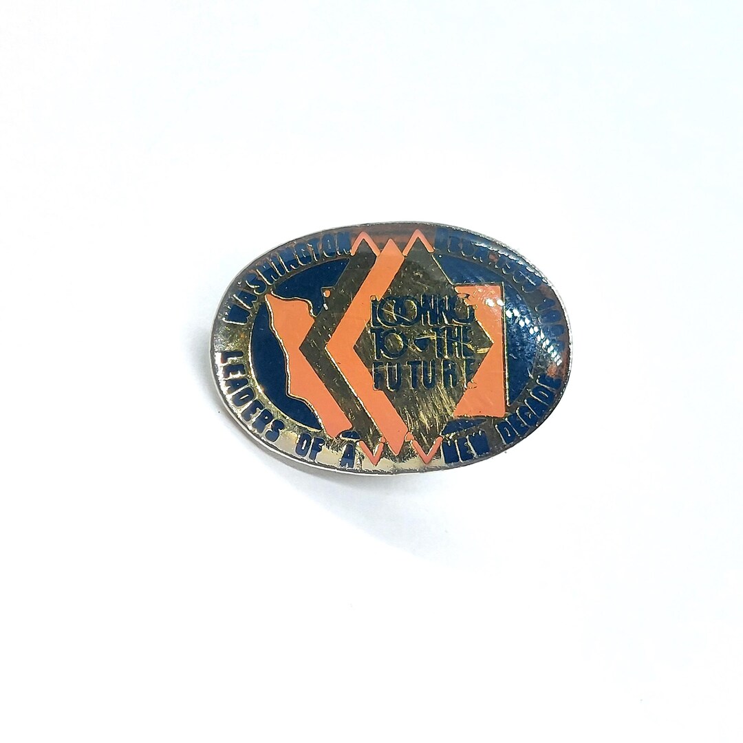 Washington DECA Leaders of a New Decade Pin Lapel Looking to the Future ...