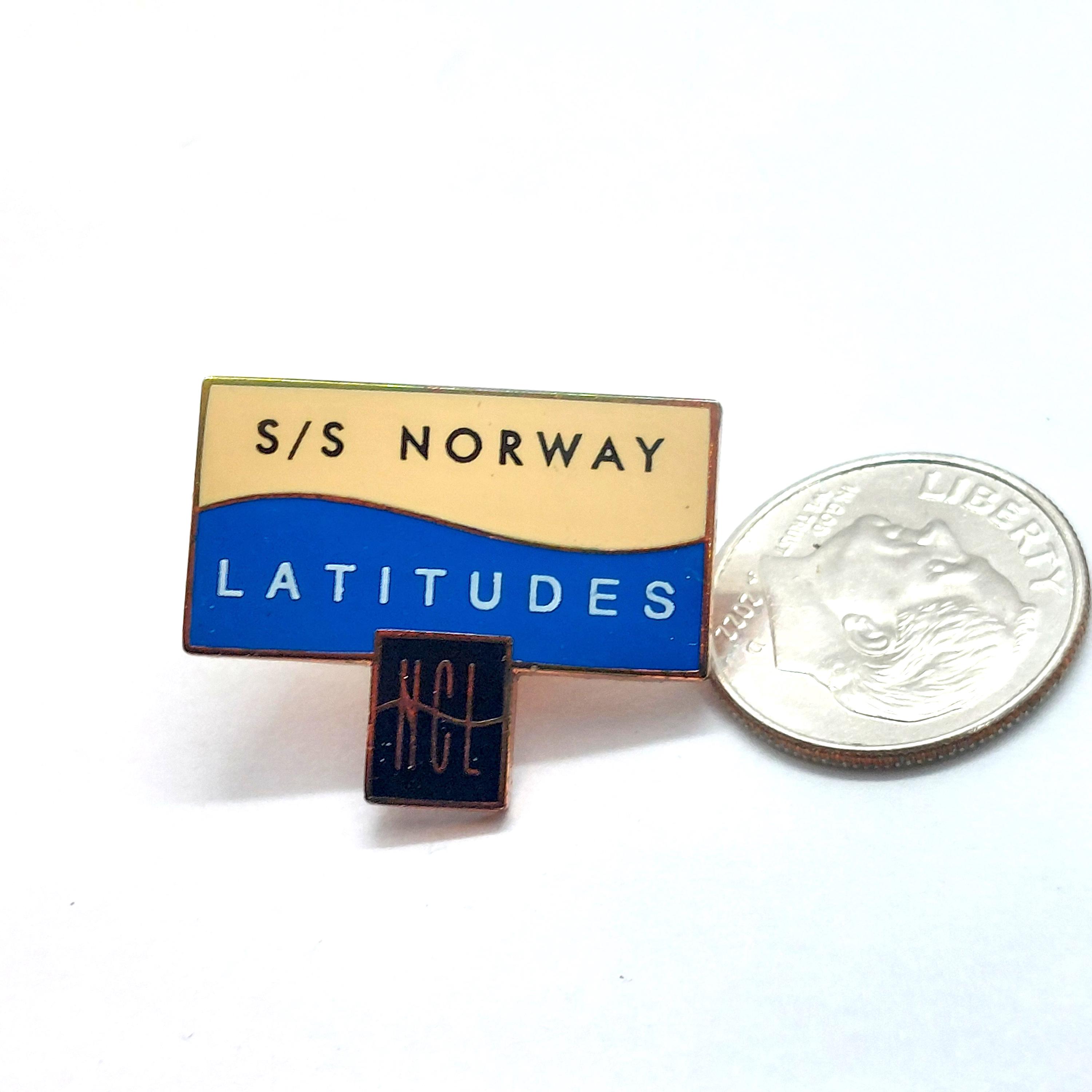 Vintage S / S Norway Cruise Ship Pin Lapel Enamel Collectible - Etsy