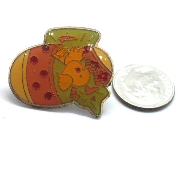 Easter Chick Hatching From Egg Pin Spring Holiday… - image 2