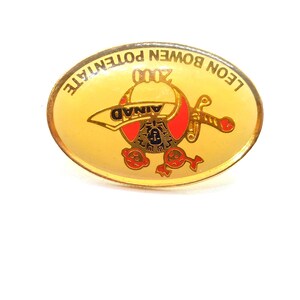 Leon Bowen Potentialite Ainad Shriner Anstecknadel Schwert Halbmond Symbol Vintage