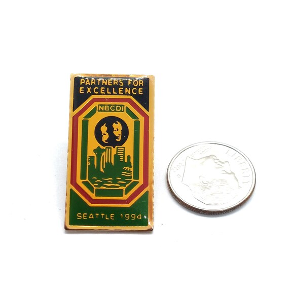 NBCDI Partners Excellence Program Pin Seattle 199… - image 2