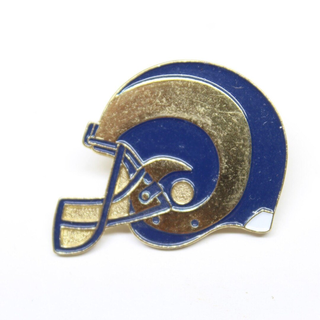 St. Louis Rams Helmet Logo Enamel Pin Lapel NFL Football Missouri #3 ...