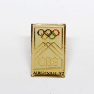 Pin's Olympique Albertville 92 – Ski – Rare – Collection JO