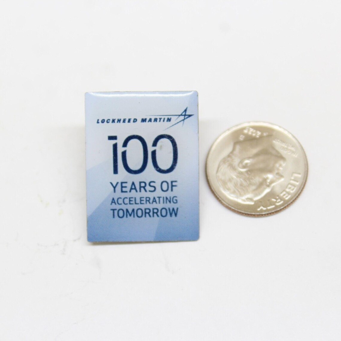 Lockheed Martin 100 Years of Accelerating Tomorrow Pin Lapel Enamel ...