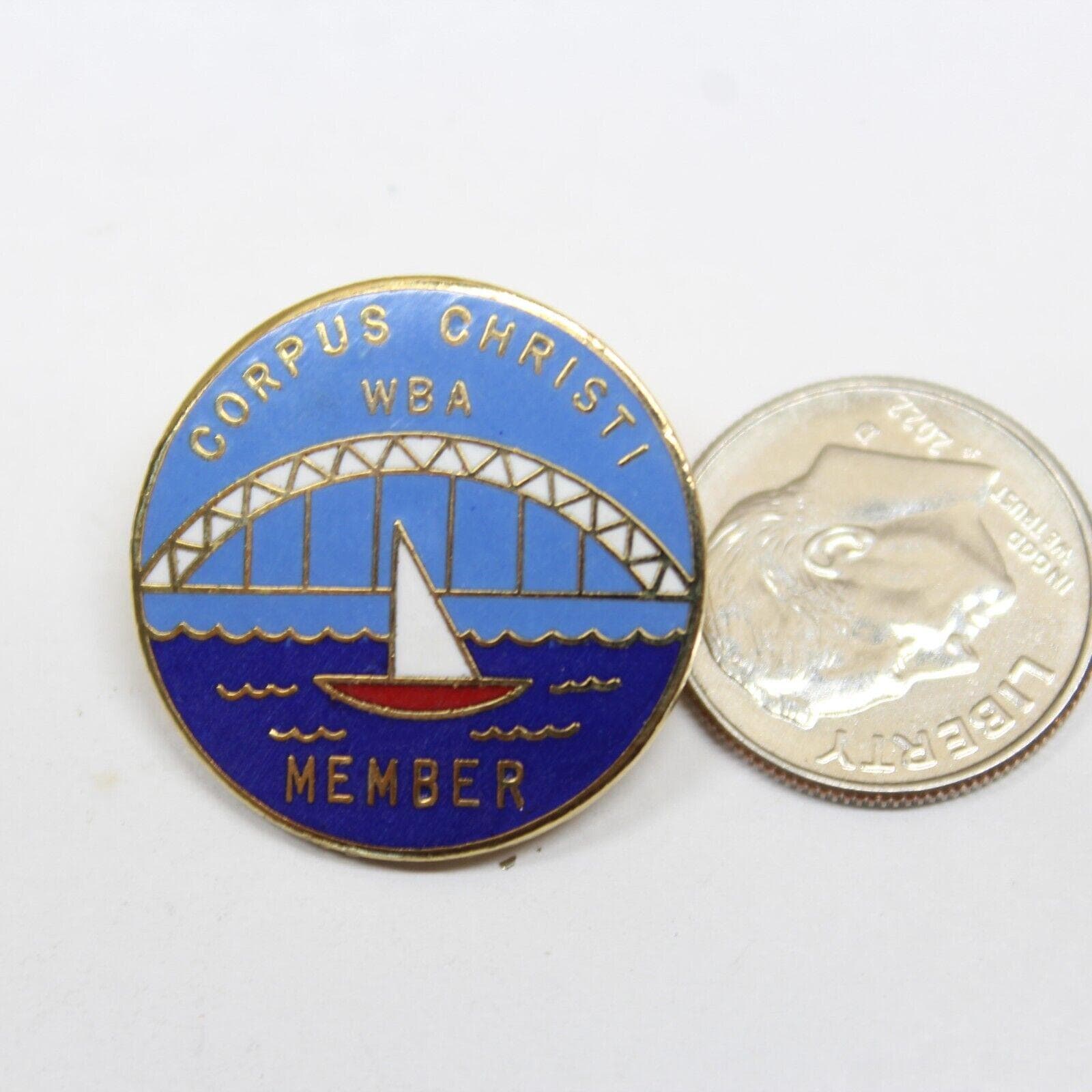 Corpus Christi WBA Member Pin Lapel Enamel Collectible - Etsy