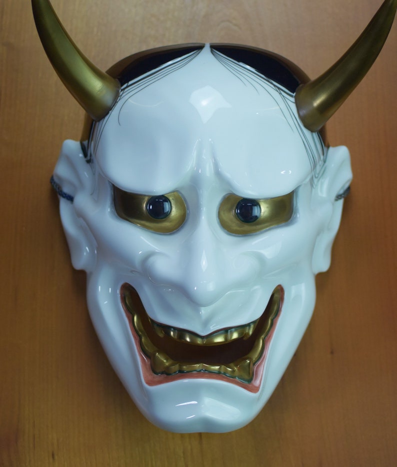 Vintage Japanese Noh Mask Hannya by Noritake Etsy