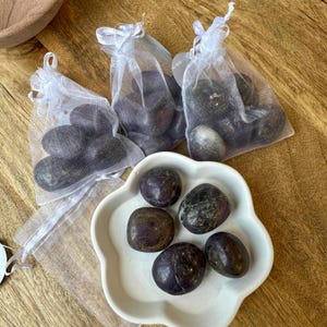 Bag of Purpurite tumbles - U71E