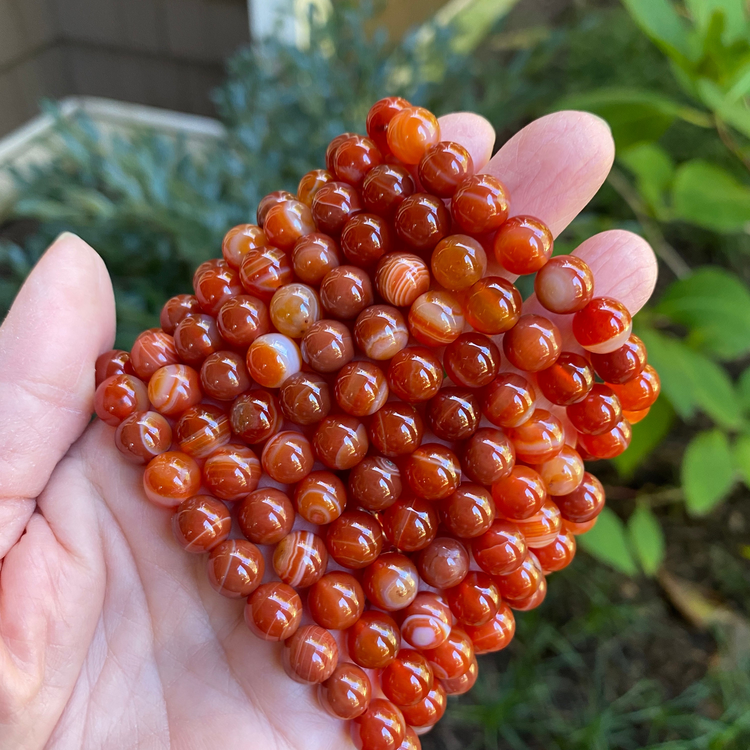 Sardonyx Unisex Grounding Bracelet WS8234 | Etsy