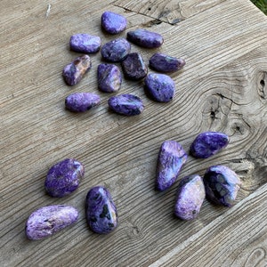 Charoite stones- 2 sizes