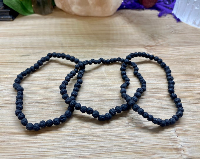 Lava Stone bracelet great for essential oil diffuser