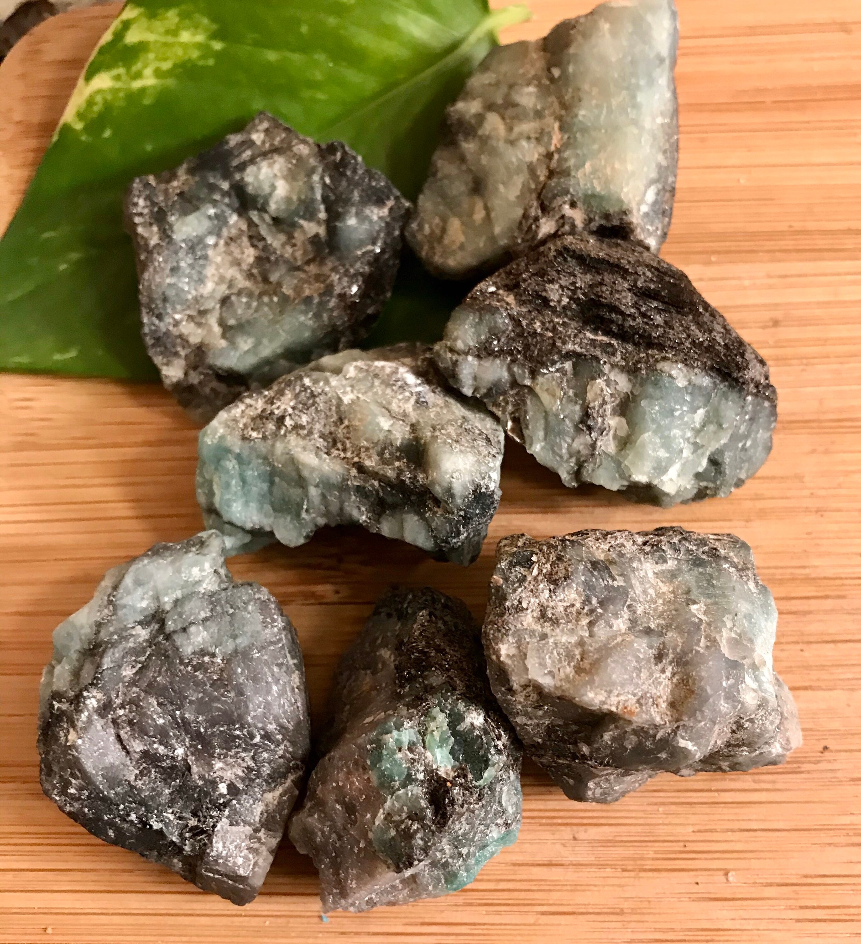 Natural emerald crystal raw stone natural | Etsy