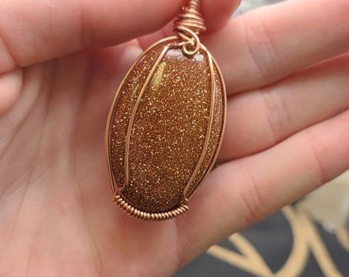 Gold Stone Pendant GSP04-R5