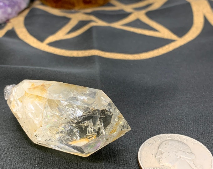 Beautiful Herkimer Diamond  crystal HD10F23 SME24