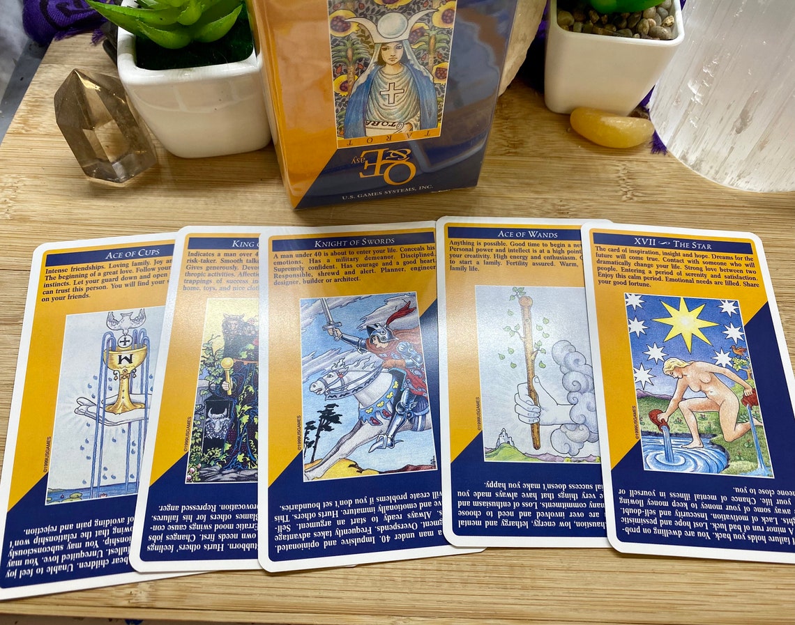 Quick and Easy Tarot Deck by Lytle & Ellen Etsy UK