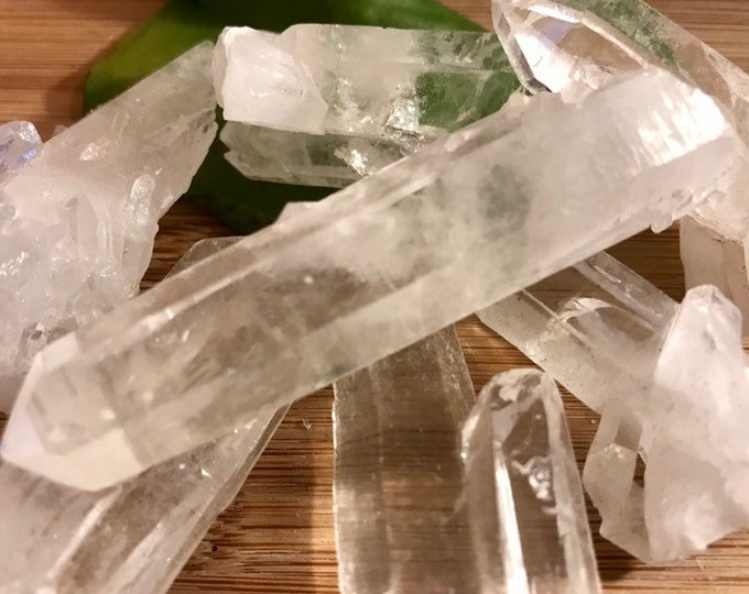 Lemurian Quartz crystal seed wand geode generator point 3 sizes!!! SME24