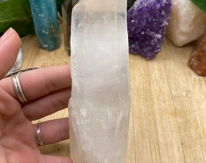 Lemurian Quartz wand Channel Point MLQP21