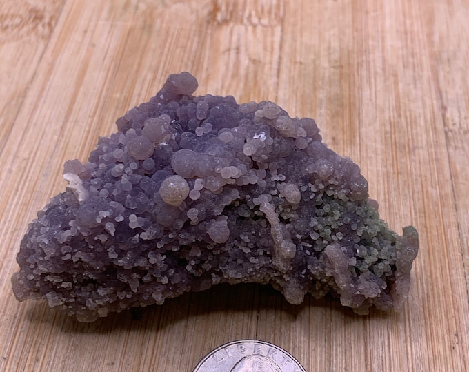 Beautiful Grape Agate crystal SME Grape111