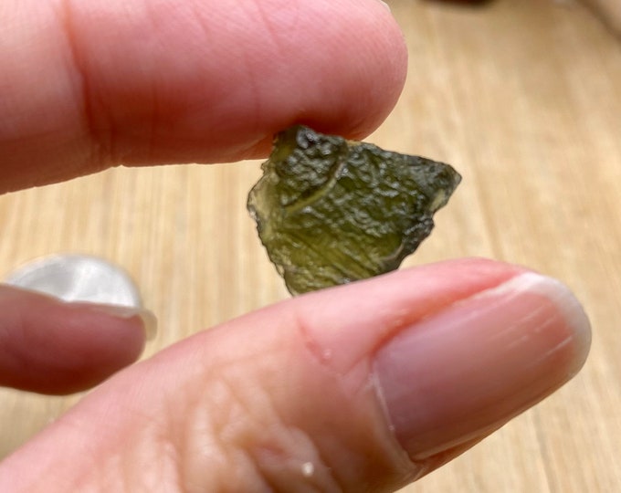 Moldavite crystal geode cluster meterorite asteroid. MOL1066