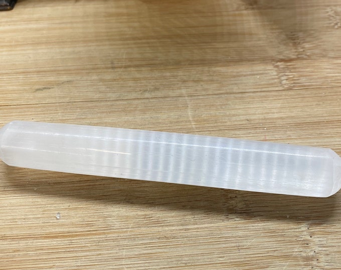 Gorgeous Selenite massage wand spar gypsum