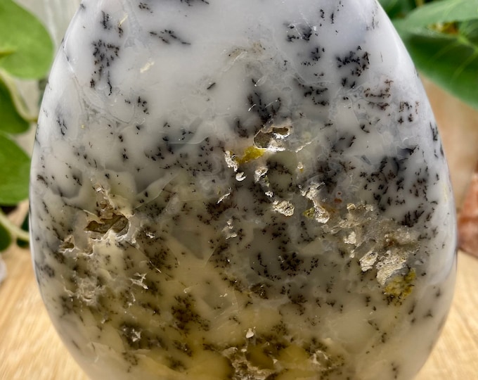 Dendritic Opal Free form sculpture altar stone crystal DENOPL10