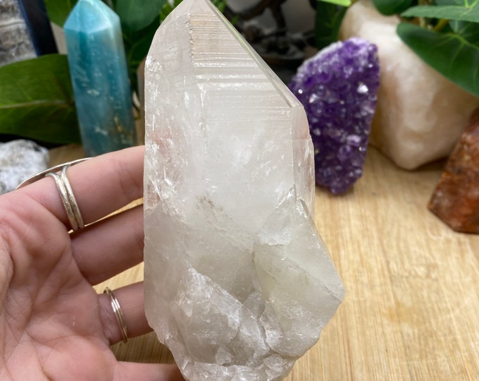 Lemurian Quartz wand Channel Point MLQP12