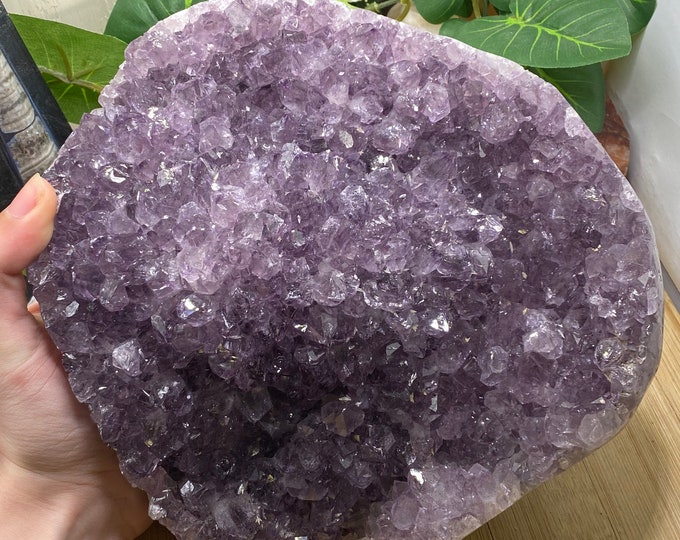 Raw Amethyst crystal cluster MAM42 CASE 6