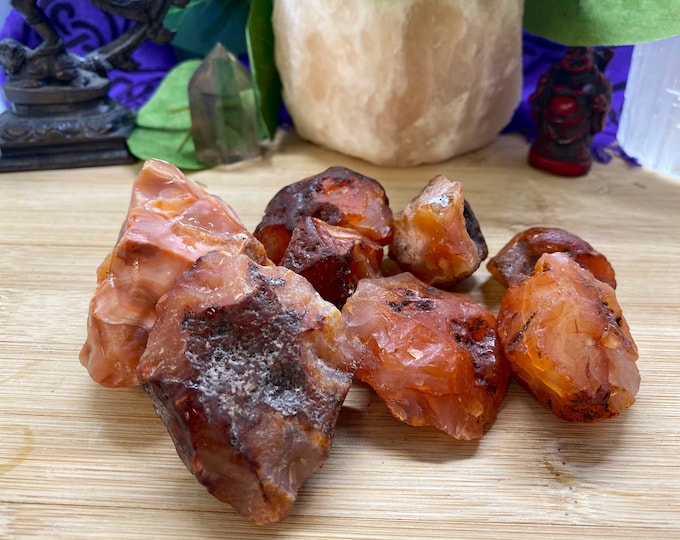 Natural Carnelian crystal SME