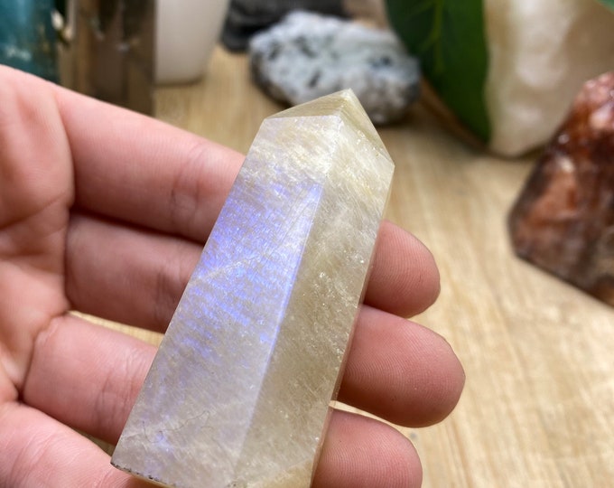 Blue Moonstone tower point obelisk MMST2 SME24