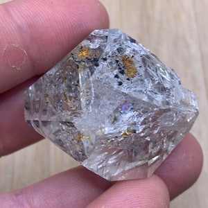 Stunning Herkimer Diamond crystal geode cluster HD05F23 SME24